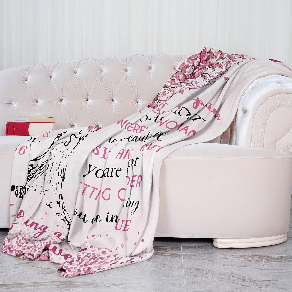 50th Birthday Gifts for Women Blanket 60 X50 , 50th Birthday Gifts, 50th Birthday Gift Ideas, 1975 Birthday Gifts, 50 Year Old Gifts for Women, 50th Birthday Gifts for Her,50th Birthday Blanket