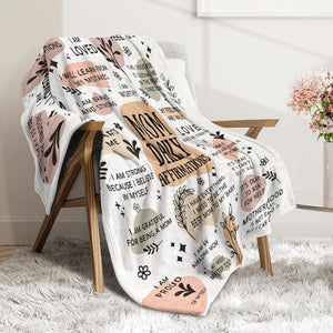 New Mom Gifts for Women - Mom Blanket - Mom Postpartum/Gender Reveal Gifts, Gifts for New Mom, Girl Mom, Boy Mom