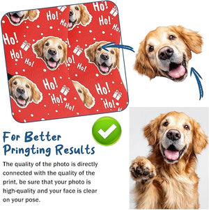 Custom Socks with Photo,Personalized Face Socks with Pictures,Novelty Unisex Funny Crew Sock Gifts for Men Women