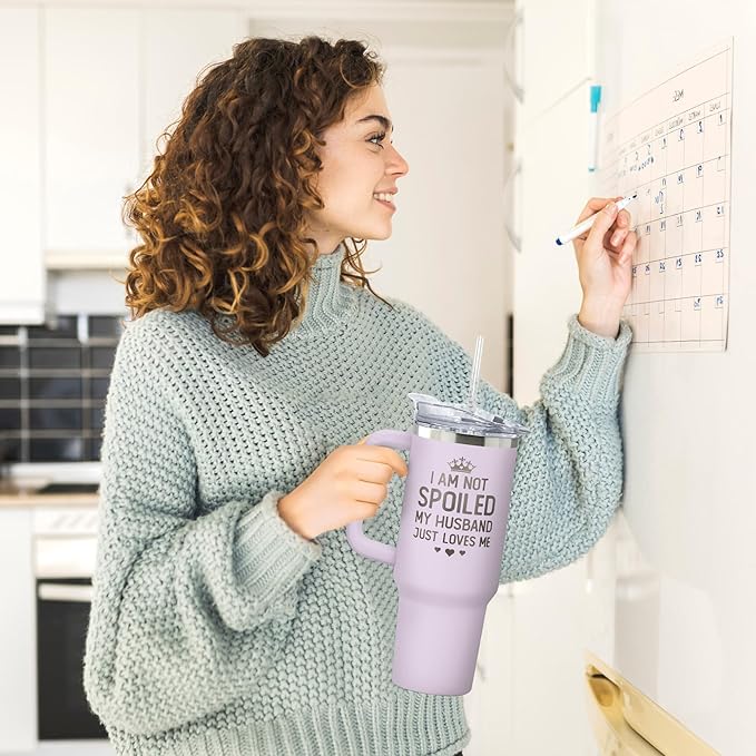 Gifts for Wife - Wife Gifts for Her - Wedding Anniversary for Women, Birthday, Valentines, Mothers Day, Gift for Her - Romantic Love Gift ideas Stainless Steel Tumbler