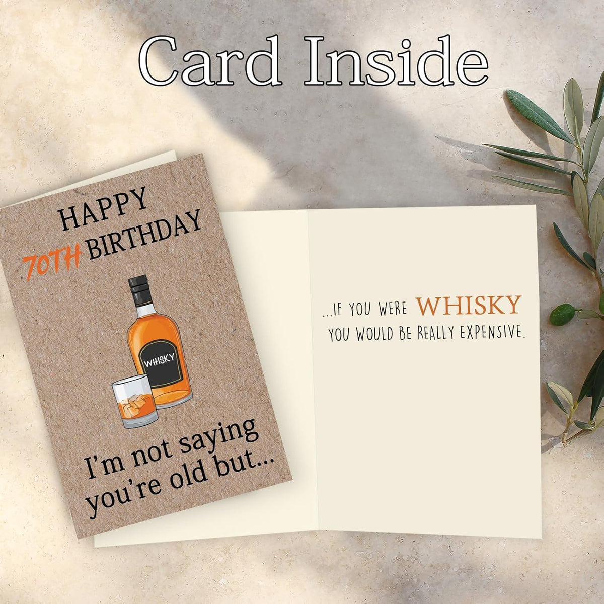 Cool 70th Birthday Gifts for Men Women, Funny 70th Birthday Cards for Him Husband, Unique 70 Year Old Birthday Decorationsfor Mom Dad