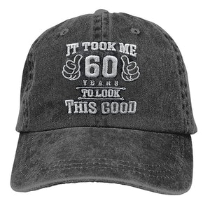 70th Birthday Gifts for Men, It Took Me 70 Years to Look This Good Vintage Embroidered Baseball Cap 1955 Hat 1945 - 1985 Adjustable Cotton Birthday