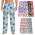 Personalized Pajamas Custom Face Pajama Pants for Men Women Customized Funny Sleepwear With Pet Photo Christmas Couple Gift