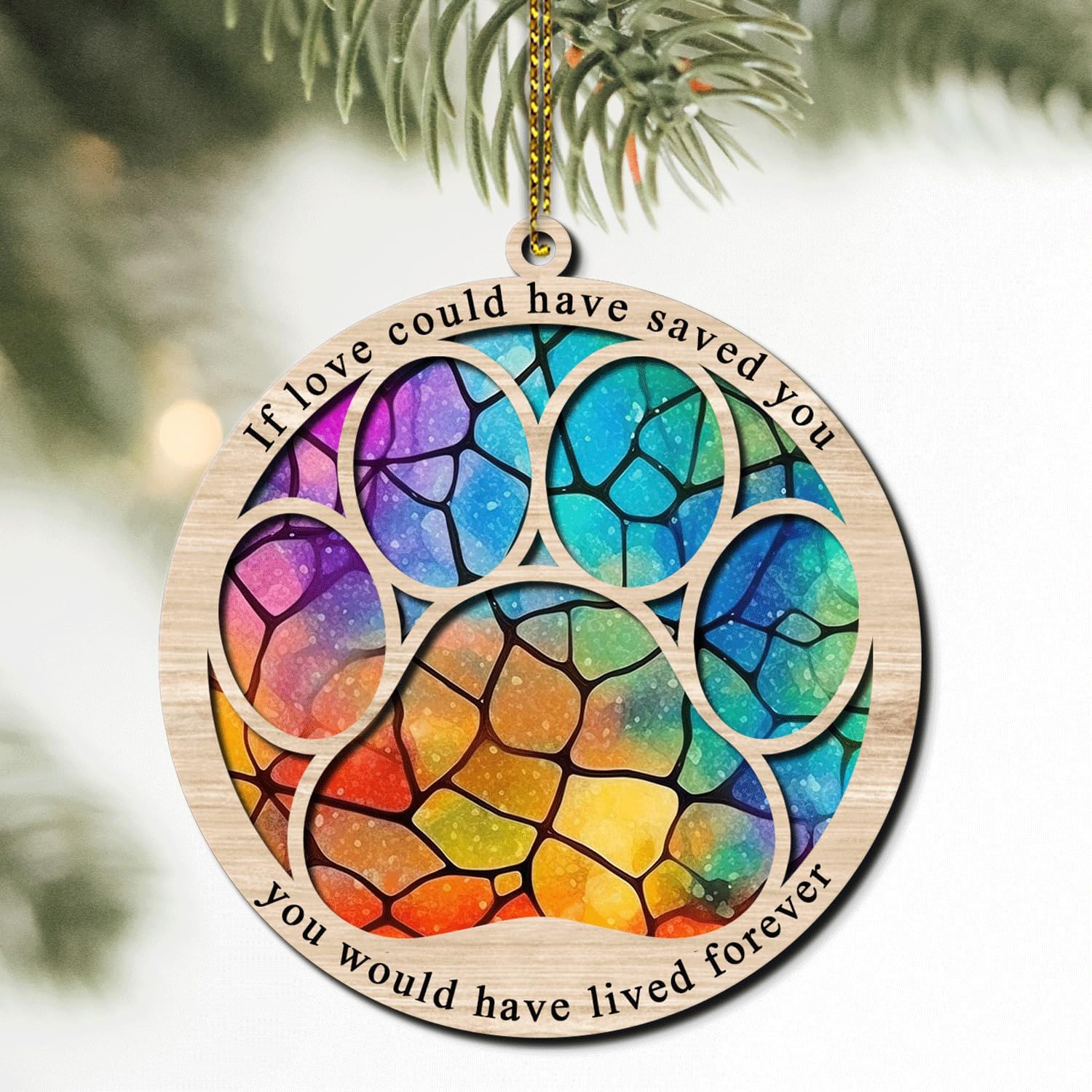 Pet Memorial Suncatcher Gifts for Loss of Dog Cat - Paw Dog Cat Memorial Ornament - Pet Memorial Gifts, Sympathy Remembrance Gifts for Loss of Pet, Pet Memorial Gifts for Christmas 81zWWSqjlvL._AC_SL1500.jpg