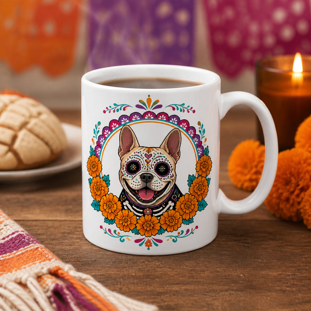 Custom Sugar Skull Pet Portrait Mug - Personalized Mug 82046af6-19f7-4bbc-802f-34b5d72f9e41.jpg
