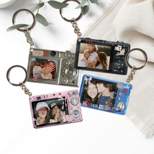 Personalized Digital Camera Keychain, Custom Picture Keychain, Anniversary Gift, Gift For him, Mother ‘s day Gifts, Vintage Couple Gifts 82192896-1615-40eb-a233-4caf367c112c-2.jpg