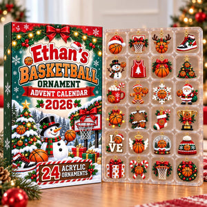 Basketball Advent Calendar 2026, Christmas Countdown Box, 24 Basketball Charms, Personalized Sports Holiday Keepsake, Basketball Player Gift John 8219427f-8617-40e0-80ce-de8de213a512-il_1588xN.8630262583_io72.jpg