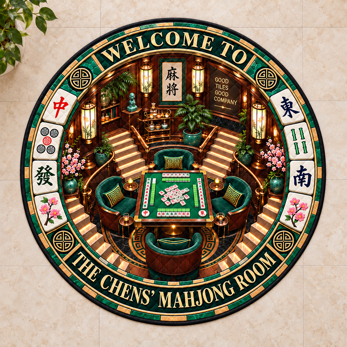Personalized Mahjong Room Quilted Round Rug, Custom Family Name Game Room Floor Mat 821c65cc-ac18-4a3d-a507-f5ca9838a33b-Th-m-m-t-ch-c-ch-n-b-ng-sang-tr-ng-2.png