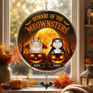 Halloween Meownsters Custom Pet Portrait Garden Flag - Personalized 1 Layered Suncatcher with Charm 82207bf7-8f21-4d37-98af-9b0962533d12.png