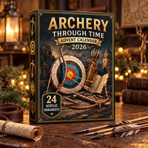 Archery Through Time Advent Calendar 2026 - 24-Day Festive Countdown, Acrylic Charms Blind Box - Gift For Archery Lovers 823abfb8-5851-46cb-bf1e-2f6e76fd988a-archery-box.png