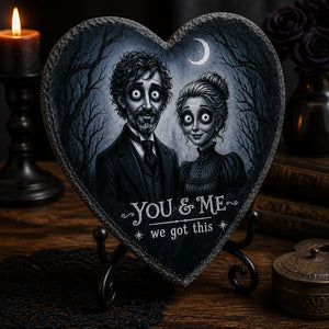 You & Me — Gothic Couple Portrait Slate Heart (Custom Photo) - Personalized Slate Plaque 8252a36a-9338-49e4-a371-2a88b914d809.jpg