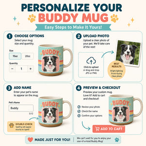 Custom Pet Portrait Name Mug - Personalized Pottery Mug 8257751a-ab65-4c25-a582-5e1cbd08e90b.jpg