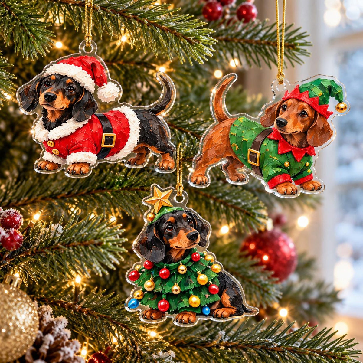 Dachshund Advent Calendar 2026, 24 Acrylic Dog Ornaments, Sausage Dog Christmas Countdown Box, Dog Lover Gift, Holiday Keepsake 825985b9-a8f3-4b8b-9d93-2719ca58ce0f-il_1588xN.8628486651_prg9.jpg