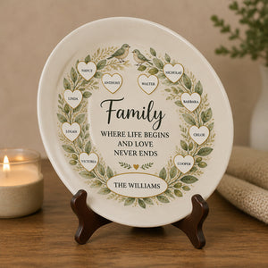 Personalized Family Tree Name Plate – Family Where Life Begins & Love Never Ends - Personalized Personalized Ceramic Plate 826f788d-b063-405d-8e90-ecc410f56470.jpg
