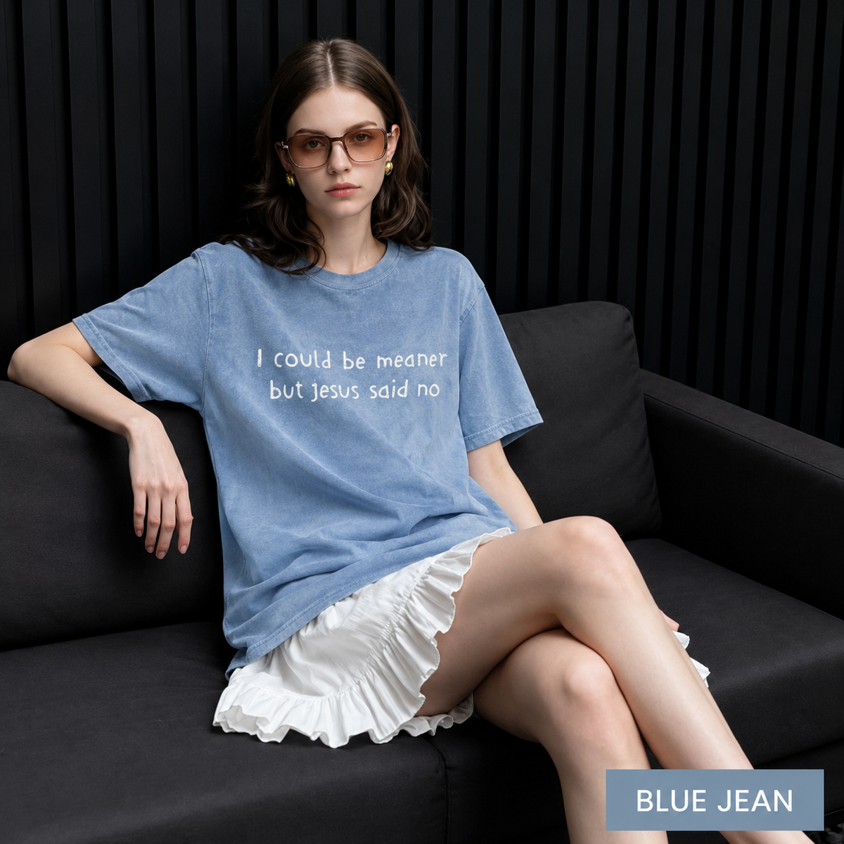 I Could Be Meaner But Jesus Said No Shirt, Funny Christian Shirt, Faith Humor Tee, Religious Quote Shirt, Comfort Colors Christian Gift 82a0d63e-4b00-4ccb-8a87-26c9ac5160d7-e3f92ba0-5899-4993-b1b6-0cf329c991b9.png