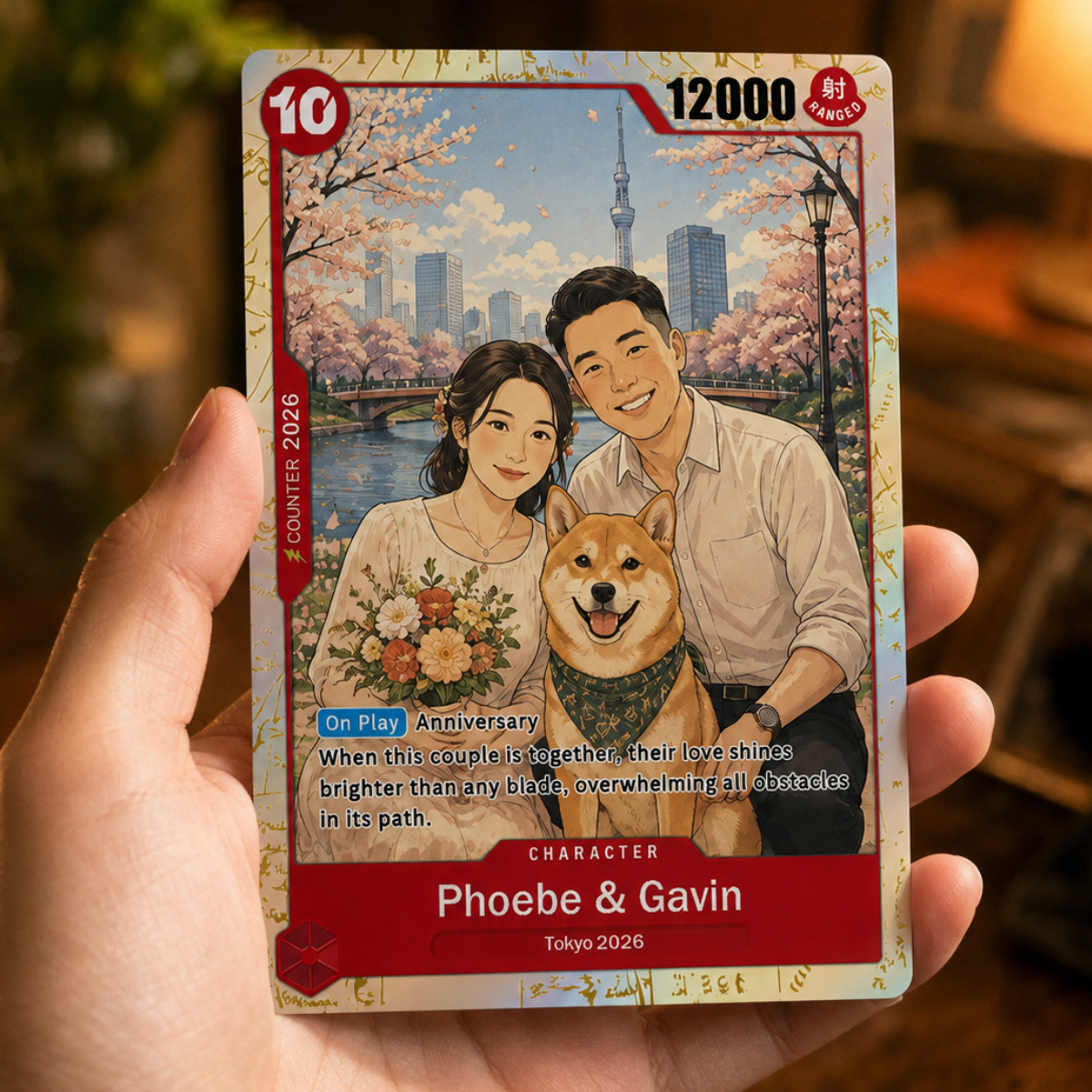 Custom 1P Card: Personalized, Birthday, Anniversary, Wedding, Proposal, Gift for Love Couples, Him/Her, Manga Art, Anime, TCG, Leader 82cb320c-945b-49df-9bdc-873f2e7727f8-banner-2.png