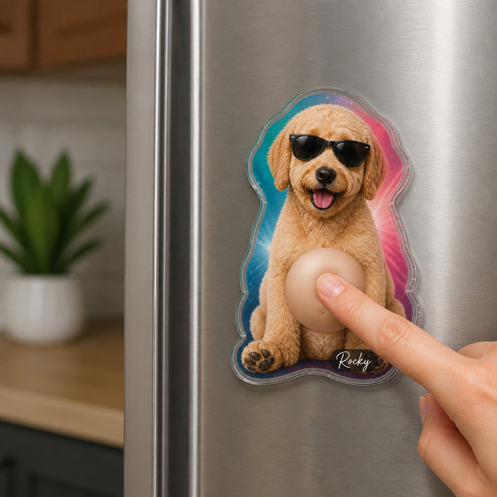 Cool Pet Photo Magnet – Custom Name - Personalized Acrylic Refrigerator Magnet - Soft Rubber Belly 82f4080a-ffa0-43fd-b914-07fe3b239dd8.jpg