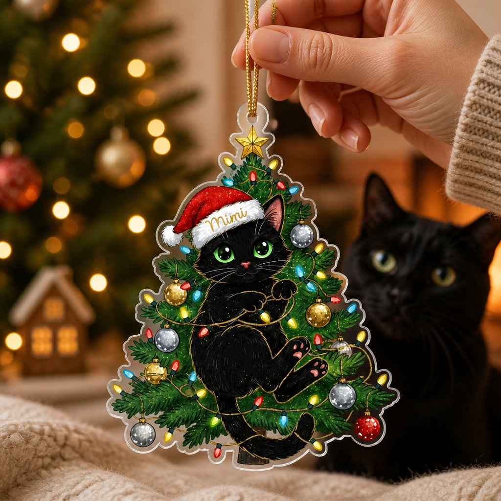 Custom Pet Portrait Christmas Lights Acrylic Ornament - Personalized Transparent Acrylic Ornament 830cf54d-eb5b-46d3-a4a9-ee6ebc770608.png