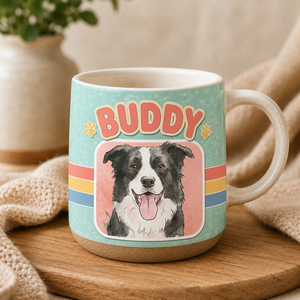 Custom Pet Portrait Name Mug - Personalized Pottery Mug 832001d0-618d-44d2-8510-03bde2cd978a.png