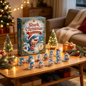 Shark Advent Calendar 2026, 24 Days Xmas Countdown, Mini Acrylic Shark Ornaments, Ocean Animal Tree Decor, Kids Holiday Advent Gift Set 836c67a8-94fd-4c19-8cba-df09927a01f1-il_fullxfull.8603086893_aeua.jpg