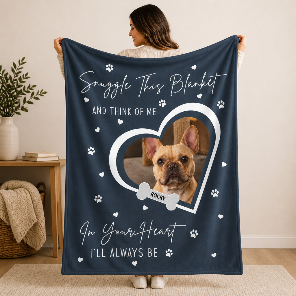Pet Photo Snuggle Blanket – In Your Heart I’ll Always Be - Personalized Blanket 837a54d0-58b9-42bf-83c4-c9b8044fa4e3.jpg
