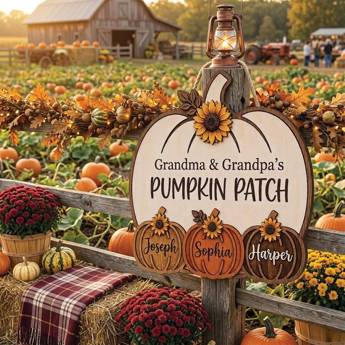 Personalized Grandma Grandpa's Pumpkin Patch Door Hanger, Fall Season Decor, Fall Pumpkin Patch Sign Grandma Thanksgiving Decor, pumpkin kid 837e2b2c-b2ec-42cb-b293-78593e31d495-il_fullxfull.8495479053_lw6k.jpg