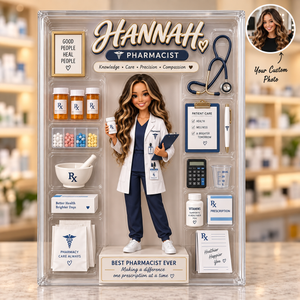 Personalized Pharmacist Acrylic Block – Custom Photo & Name Pharmacist Figure, Pharmacy Decor & Pharmacist Appreciation Gift 83ba998f-1dc8-47d9-9ec9-5012b59f5353-Pharmacist-Collectible-Image-Sep-15-2026-02_50_33-PM.png