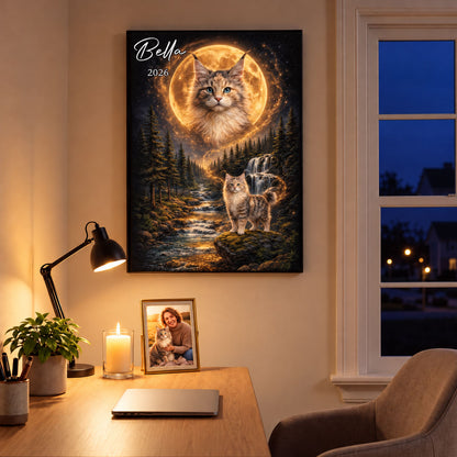 Dog Memorial Moon - Personalized Canvas - Gift for Dog, Cat Lovers, Pet Memorial Gift 83c7818b-9c44-4bc0-865e-5049f9596cd6-banner.jpg