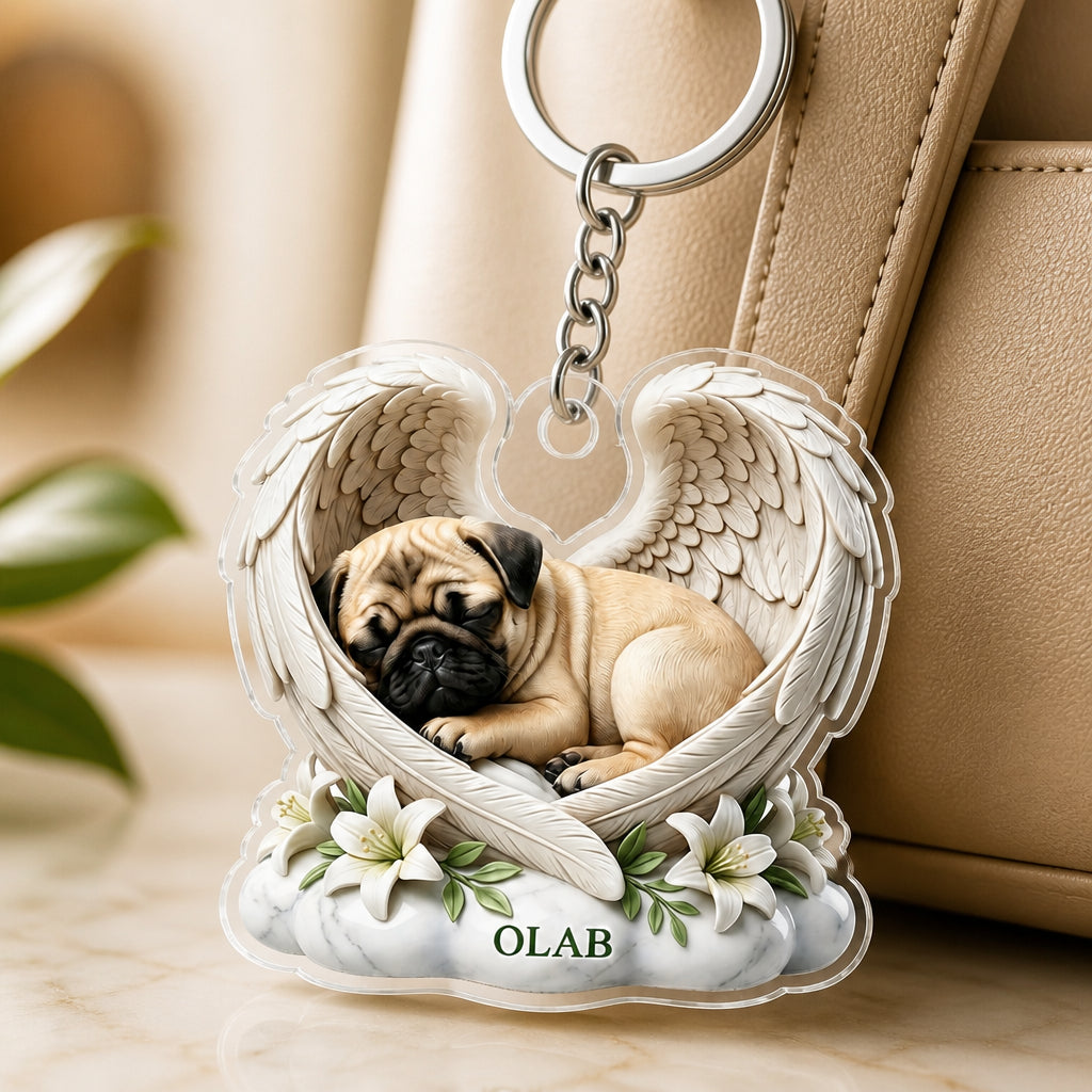 Angel Pet Memorial Acrylic Keychain – Custom Name - Personalized Acrylic Keychain 83dcf620-3f1c-4189-83d1-c57cb660d908.jpg