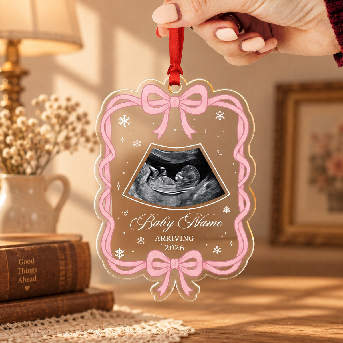 Custom Baby Expecting See You Ornament, Personalized Baby Scan Christmas Bauble With Photo, Baby Arriving Ornament Decor - Christmas Gift For New Mom 83eaf70f-11c3-498d-a646-869166b7beb2-th10.png