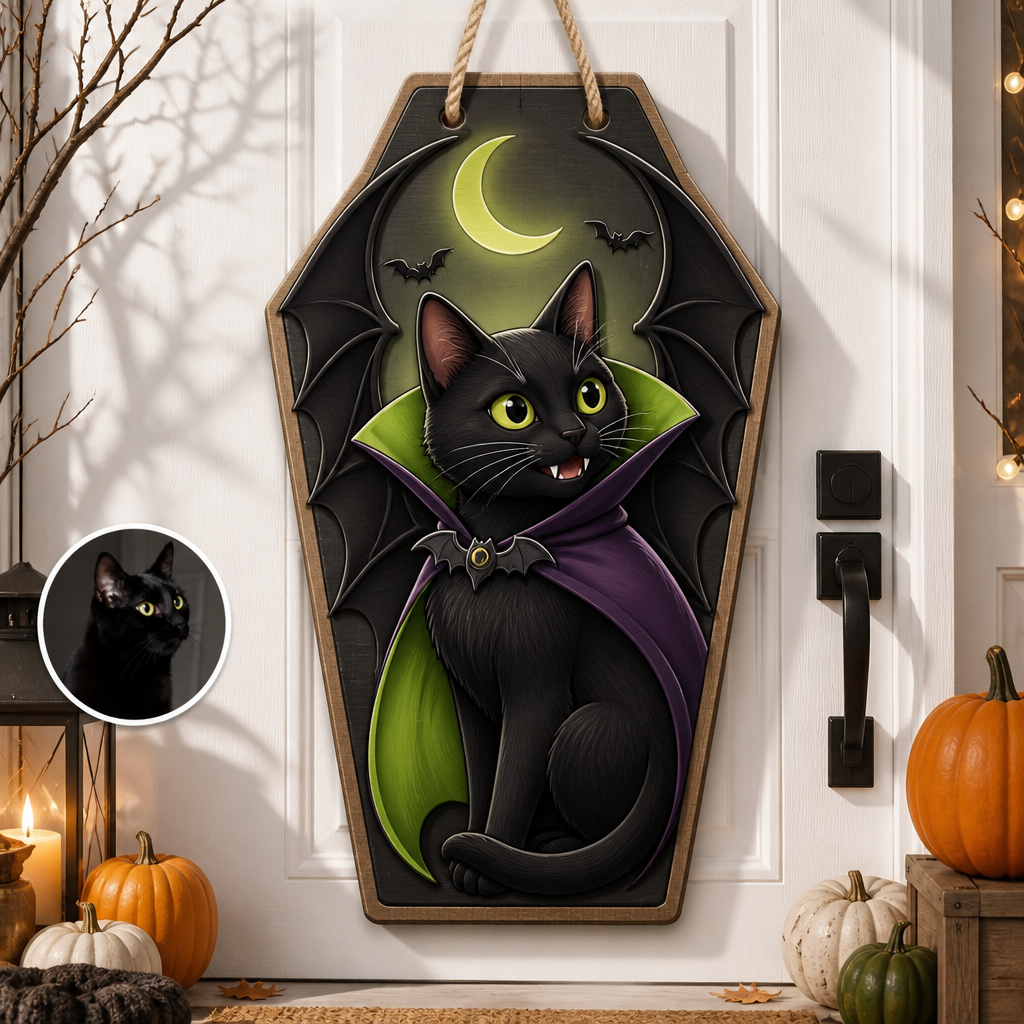 Custom Halloween Vampire Pet Door Sign – Photo to Cartoon - Personalized Wood Sign 83f1523f-bd69-4ee0-abea-33d7f03c2396.png