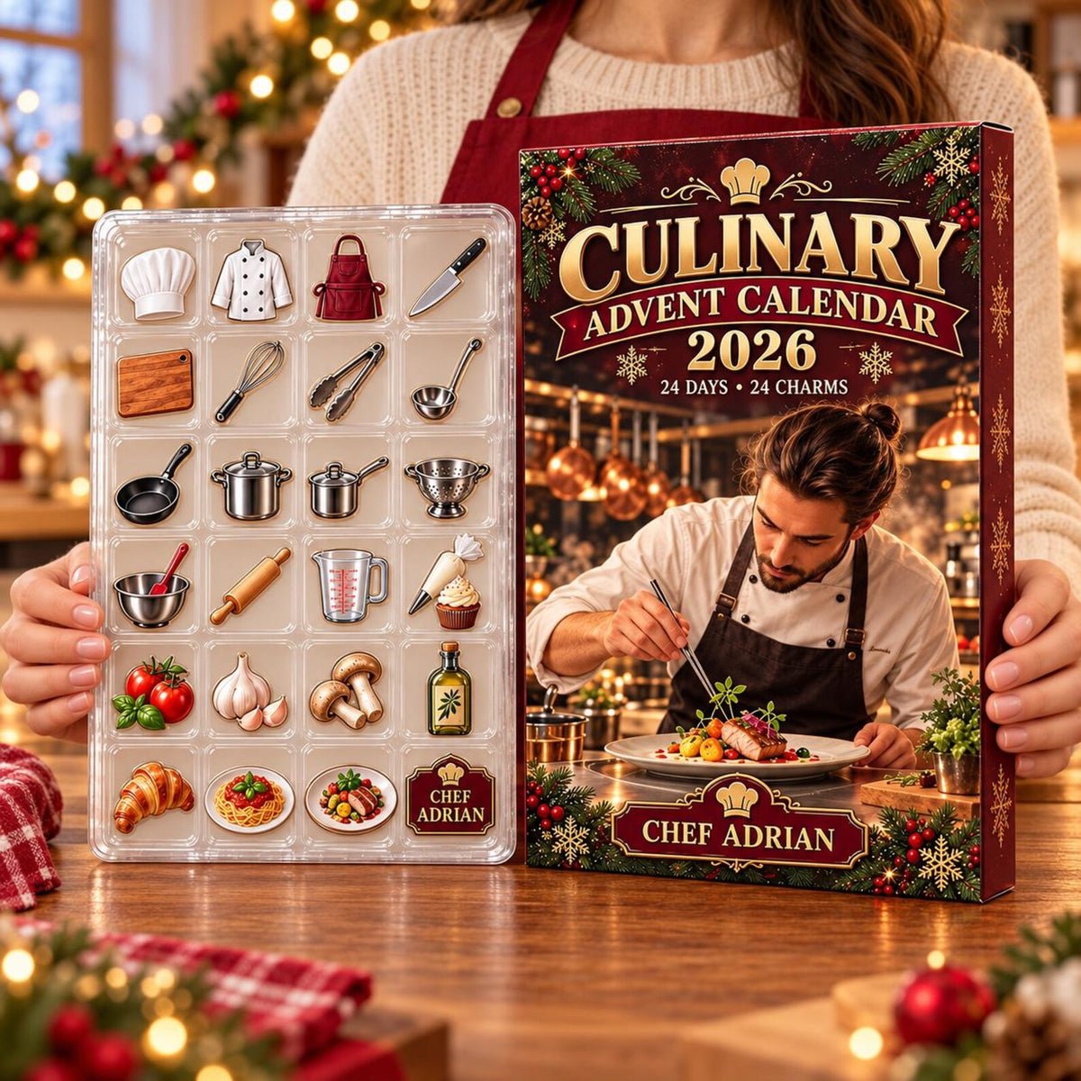 Personalized Culinary Advent Calendar: Custom Chef Blind Box, 24 Charms 83fbb229-1e71-4fe0-8d69-82315088630d-il_1588xN.8600983402_ci5z.jpg