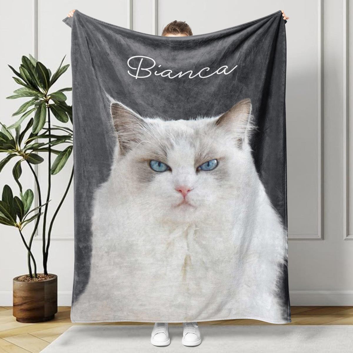 Custom Pet Photo Blanket, Personalized Dog Portrait Blanket, Pet Memorial Gift, Cat Picture Blanket 84074035-5e2d-4e24-9533-a7e85bd97f9e-il_fullxfull.7297469352_ppbc.jpg