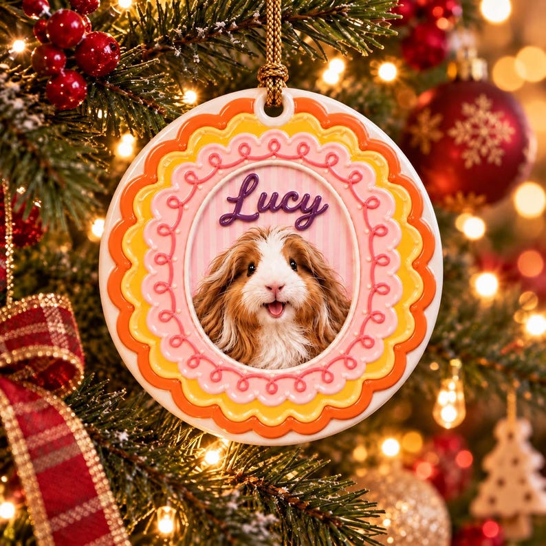 Personalized Custom Photo Pet 3D Ceramic Round Ornament, Christmas Vintage Frame Dog Cat Gift 8423e691-4280-4a08-bf27-d44a51d45c21-l4.jpg