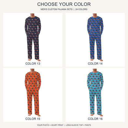 Custom Face Couple Pajamas, Personalized Photo Pajama Set for Men and Women, Matching PJs, 24 Colors, Anniversary Gift 842d0aee-7f3a-4525-aa4f-ed9fb79d6ca3-il_fullxfull.8613413695_p3j0.jpg