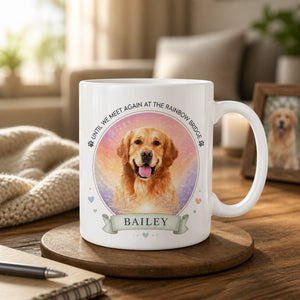 Custom Pet Memorial Watercolor Portrait Mug - Personalized Mug 8432b220-96b1-423b-9f89-9260f7e6e0a3.jpg