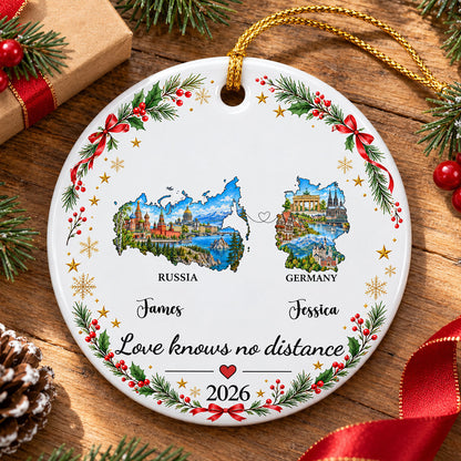Love Knows No Distance State Map - Personalized Ceramic Ornament - Christmas Gift For Long Distance Couples, Boyfriend, Girlfriend, Husband, Wife 8437d144-0034-42a5-984c-d0dc12429ed1-4-5-.jpg