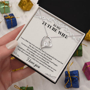 To My Future Wife The Day I Met You My Life Changed Necklace With Message Card, Gift For Wife,   Love From Husband. 843.jpg