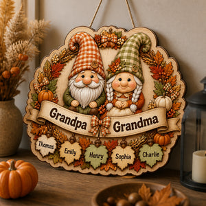 Autumn Gnome Grandparents Wood Sign – Personalized Grandkids Names - Personalized Wood Sign 8455f288-79ab-4555-bd2b-c8962a9d2454.jpg