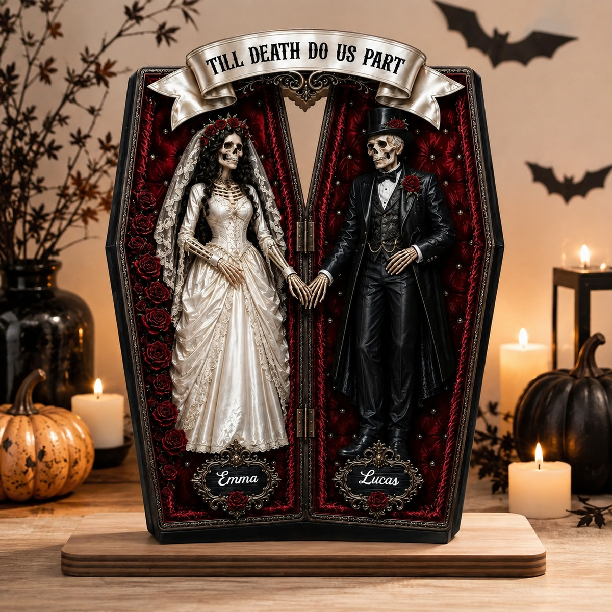 [3D Printing Effect] Love Never Dies Skeleton Couple Wooden Plaque With Flat Stand - Personalized Halloween Gifts 846589df-59f6-4a6e-831b-ebeba85de9d7-dsfsdfdsfwer3456-1-.png