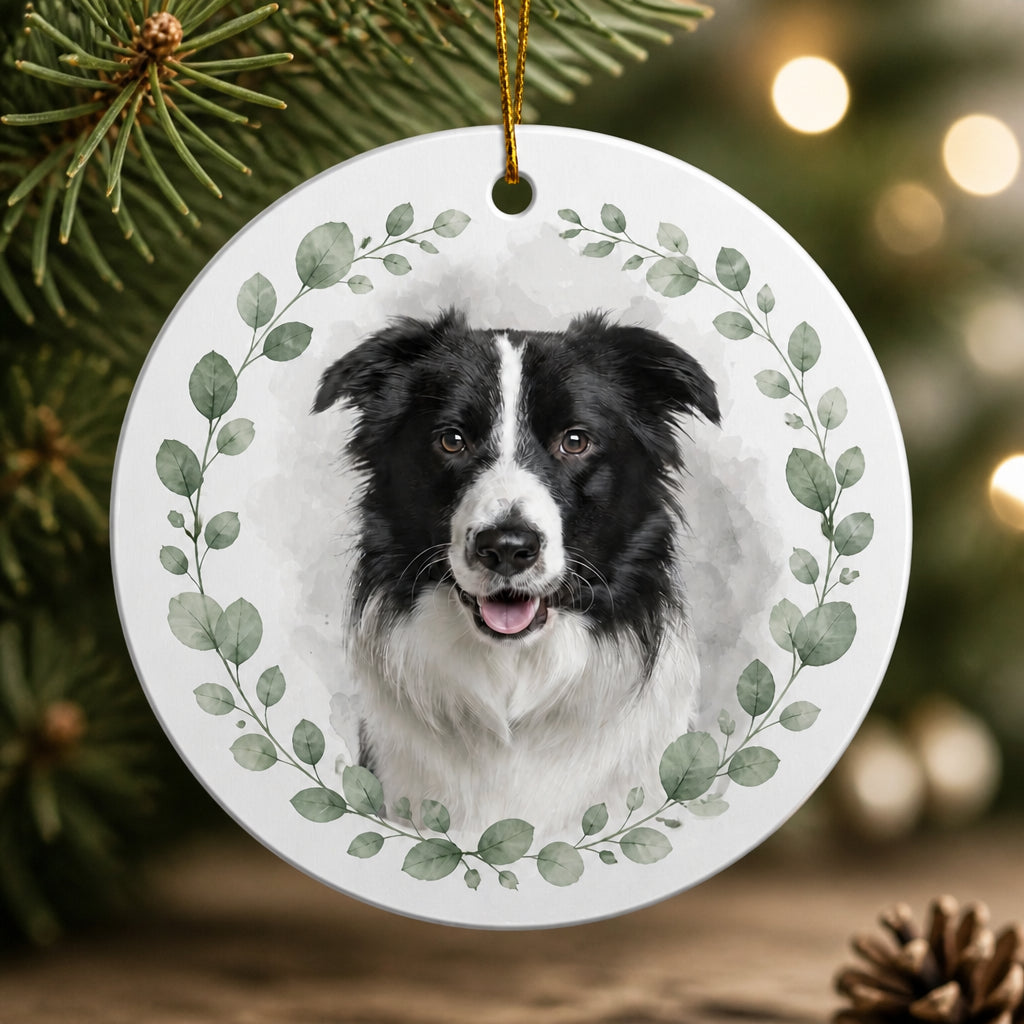 Pet Memorial Portrait Ornament — Photo, Name & Years - Personalized Aluminum Ornament 8477c2fa-e489-452a-8009-f68c2b126174.jpg