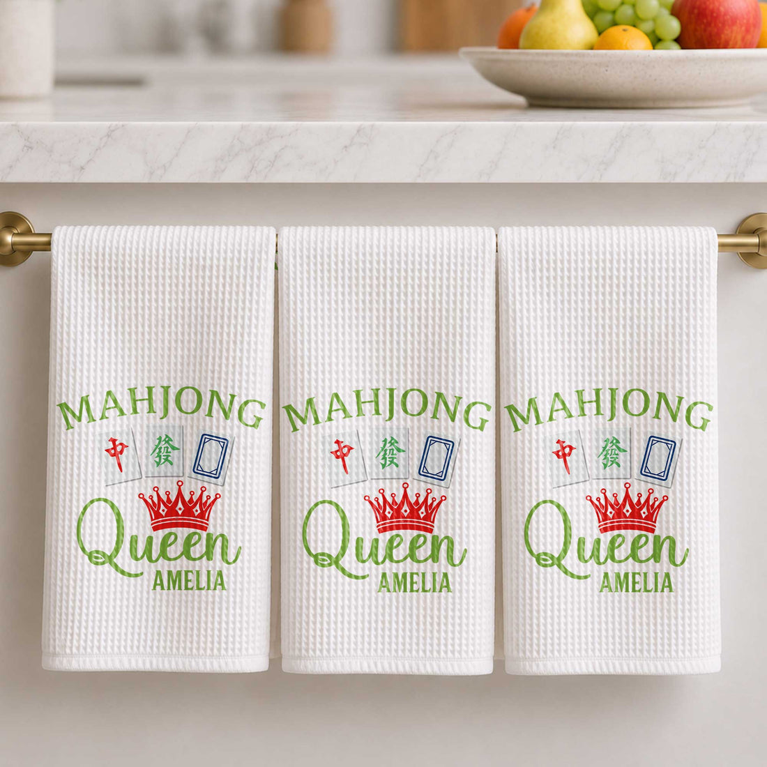 Mahjong Queen, Personalized Kitchen Towel, Gift For Mahjong Lovers 8486c5e2-60b6-4b18-a390-64dbeee9befa-banner-3.jpg