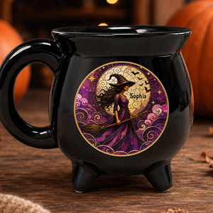 Personalized Witch Cauldron Mug – Stained Glass Moon and Broom Design 8499697c-8e5e-44ca-8b84-7d065503361b-2.jpg