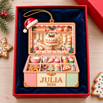 Santa's Favorite Baker Ornament - Custom Name Gifts For Bakers, Love Baking, Cooking, Cheft 849dfd80-acb5-43f0-9447-8a5fcd09ce36-Qu-ch-u-Gi-ng-sinh-h-ng-Julia-2026.png