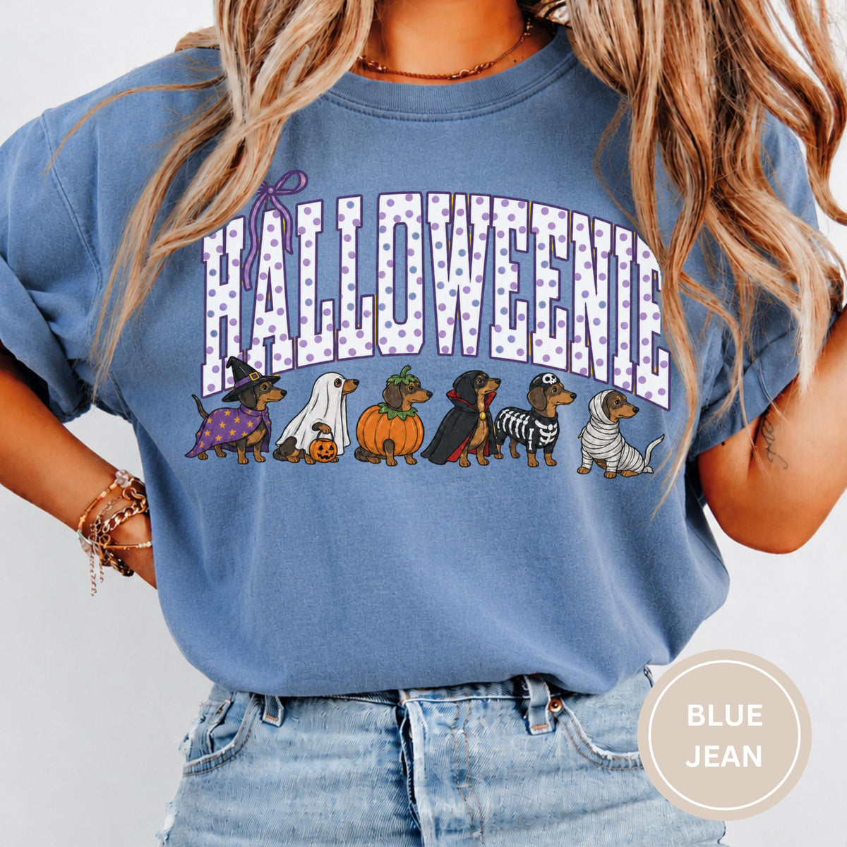 Halloween Dachshund Shirt Comfort Colors, Funny Halloweenie Dog Mom Tee, Wiener Dog Halloween Shirt, Doxie Mom Gift, Spooky Sausage Dog Tee 84ebec6b-df1e-4c49-8330-c5be1a072902-3.jpg
