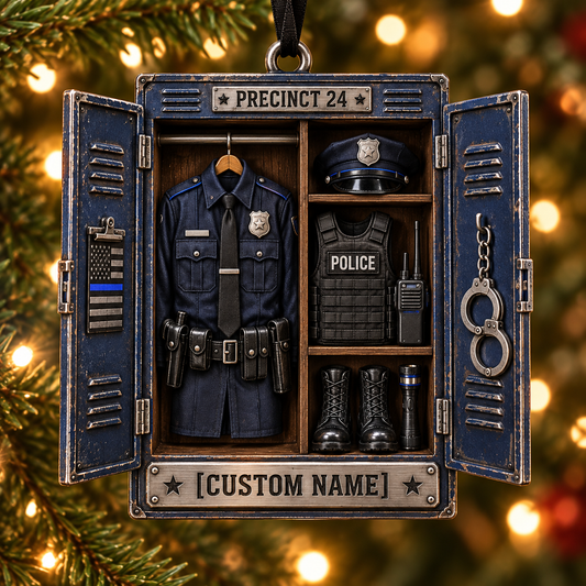 Personalized Police Officer Gear Locker Christmas Ornament | Custom Name Keepsake 85022597-8aa0-4570-8367-8e6f88885ddc-Precinct-24-Police-Locker-Ornament-Image-Sep-22-2026-04_51_03-PM.png