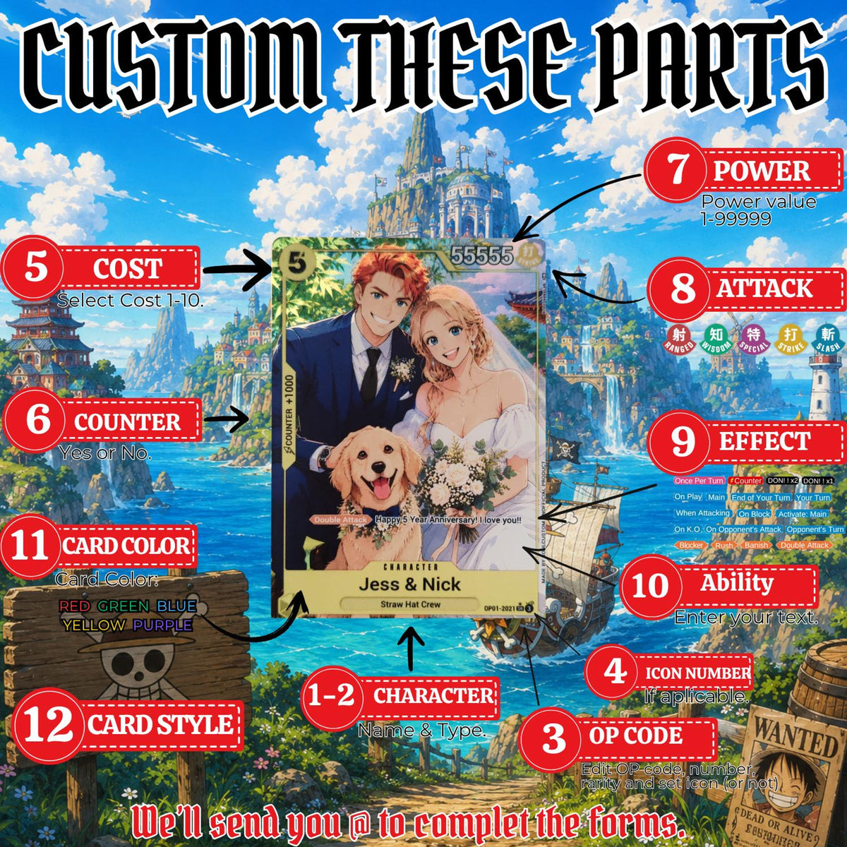 Personalized Anime Couple & Pet Wedding Trading Card – Custom Anniversary Keepsake 8540bcb2-c937-475b-b41c-07e1440ad1b7-2.jpg