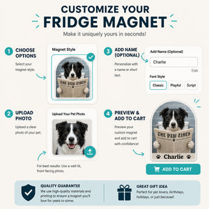 Bathroom Reader Pet Magnet – The Paw Times Custom Portrait - Personalized Custom Shape Fridge Magnet 85489a52-e3c9-4f74-ac85-4666fdcd6228.jpg