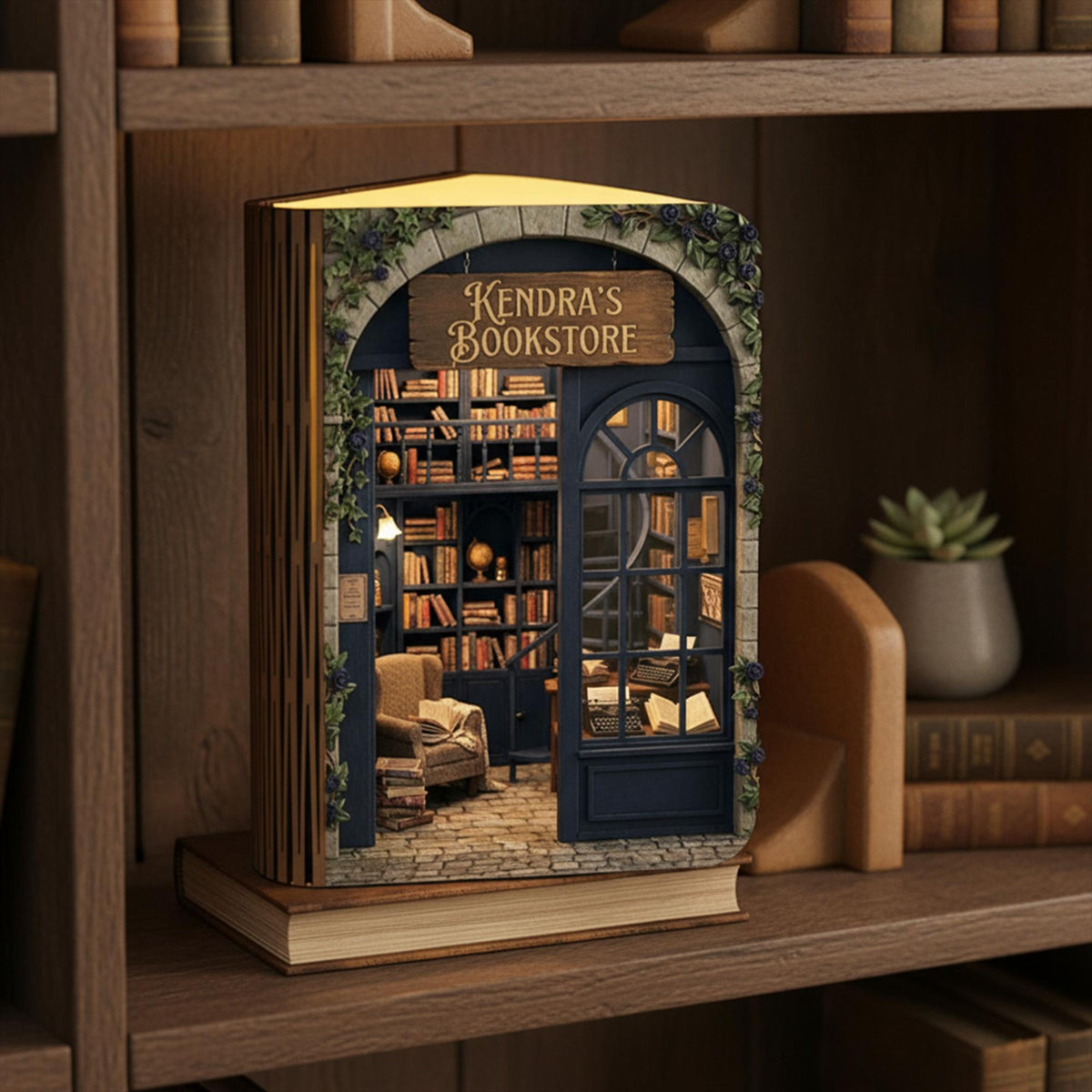 Custom Name Your Own Little Bookstore Light Folding Magnetic Table Lamp, Personalized Book Lamp Reading Book Lover, Bookworm Decor Gift 8561b03a-e977-42fd-8e03-f9fd6fb7160f-3.jpg