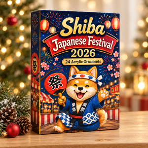 Shiba Japanese Festival Advent Calendar 2026 - 24-Day Festive Countdown, Acrylic Charms Blind Box - Gift For Shiba Inu Lovers 8577e62d-261e-4d73-bccb-a2b16c1e87c8-shiba-festival-box.png